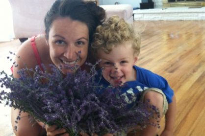 First Lavender Harvest of the Year
