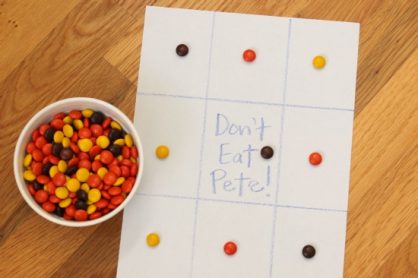 How to Play Don't Eat Pete via makeandtakes.com