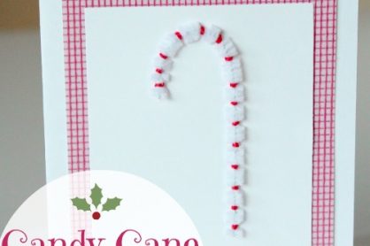 Candy Cane Christmas Card makeandtakes.com