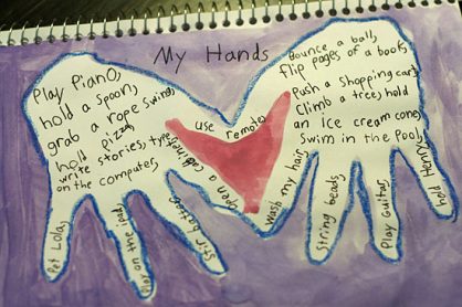 Art Journal for Kids - My Hands