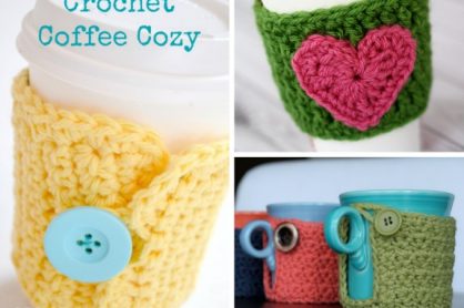 3 Crochet Coffee Cozy Patterns
