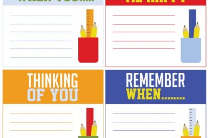 Free Lunchbox Printable Notes