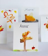Watercolor Thanksgiving Placecards
