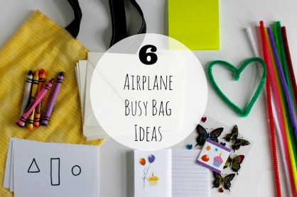 6 Airplane Busy Bag Ideas