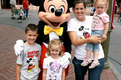 Family at Disneyland Parks - My Disney Side