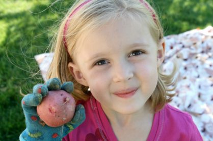 Planting a Potato Garden with Kids