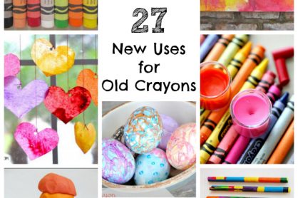 27 New Uses for Old Broken Crayons
