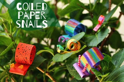 Coiled Paper Snails