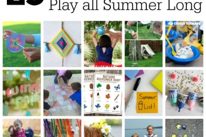 25 Ideas to Get Out and Play all Summer Long