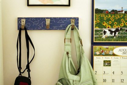 Craft a personalized hook rack with your child