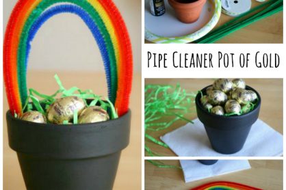 Pipe Cleaner Pot of Gold Kids Craft