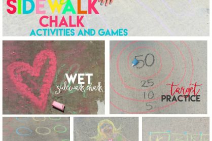 10 Awesome Sidewalk Chalk Activities and Games