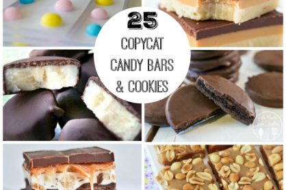 25 Homemade Copycat Candy Bars and Cookies
