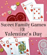 Sweet family games for Valentine's Day!