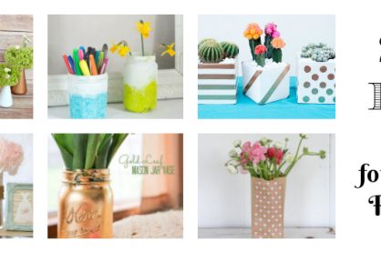 20 DIY Vases for Spring Flowers