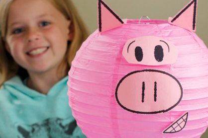 Featured Piggie Paper Party Lantern