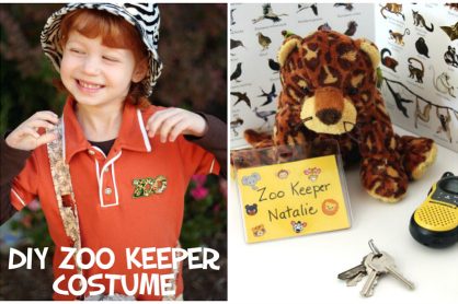 DIY Zoo Keeper Costume