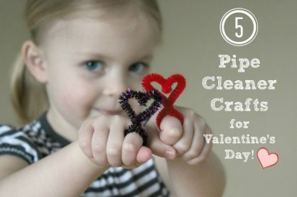 5 DIY Pipe Cleaner Crafts for Valentine's Day