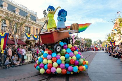 Pixar Fest Play Parade at Disneyland