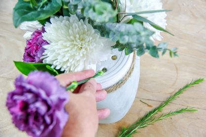 flower arranging made easy with this diy