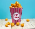 Use your home printer to print off these free DIY Movie Popcorn Box templates, Color in, fill with popcorn, and use for a movie night with your kids!