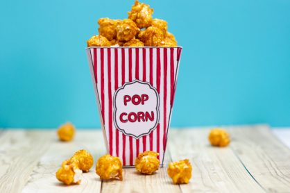 Use your home printer to print off these free DIY Movie Popcorn Box templates, Color in, fill with popcorn, and use for a movie night with your kids!
