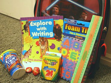 Backpack First Day of School Fairy