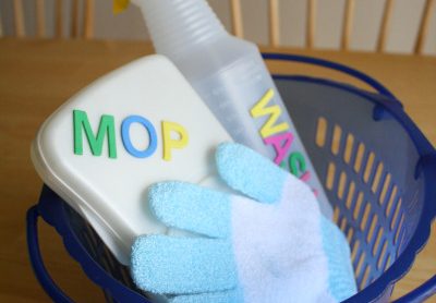 Labor Day Cleaning Baskets