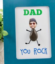 dad you rock fathers day craft for kids to make