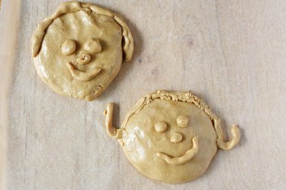 peanut butter playdough happy m&t