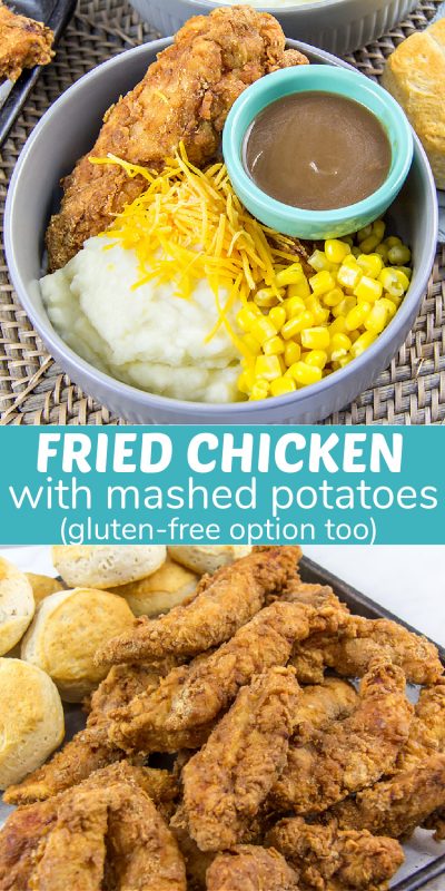 Fried Chicken And Mashed Potatoes Bowl Make And Takes 9739