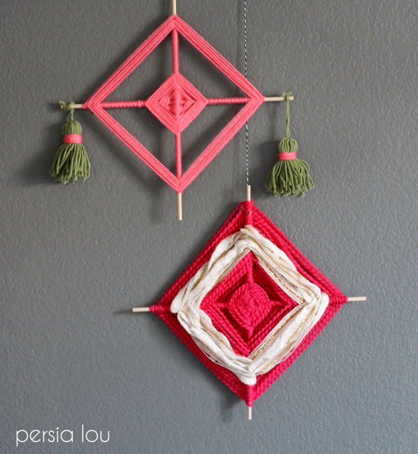15 Woven Yarn Wall Hangings Make and Takes