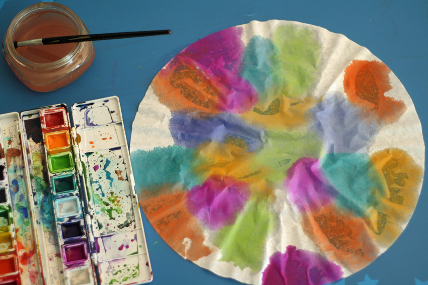 Coffee Filter Hot Air Balloons Make and Takes