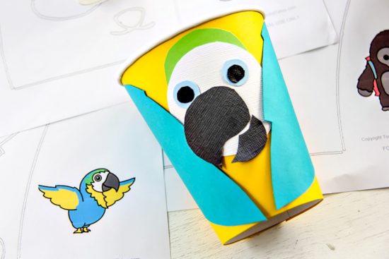 DOLITTLE Animal-Themed Party Cups - Make and Takes