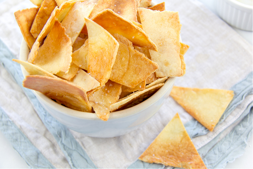 How to Make Rice Flour Tortilla Chips - Make and Takes