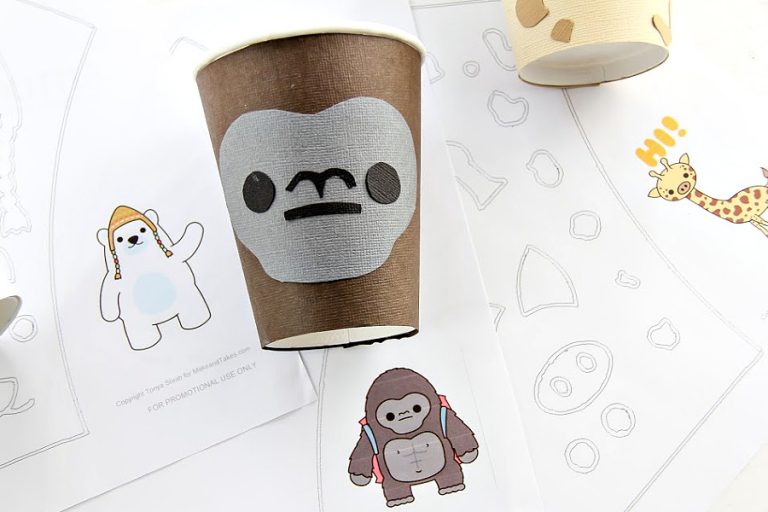 DOLITTLE Animal-Themed Party Cups - Make and Takes
