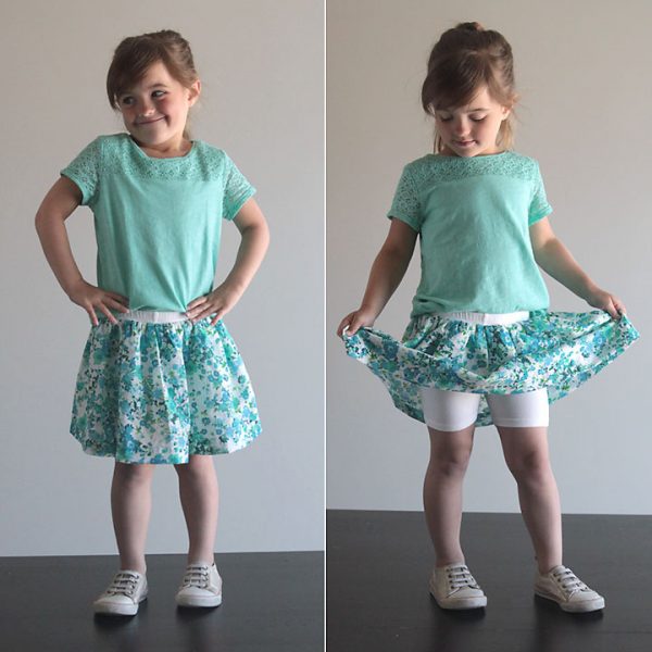 16 Simple Sewing Skirts for Girls Make and Takes