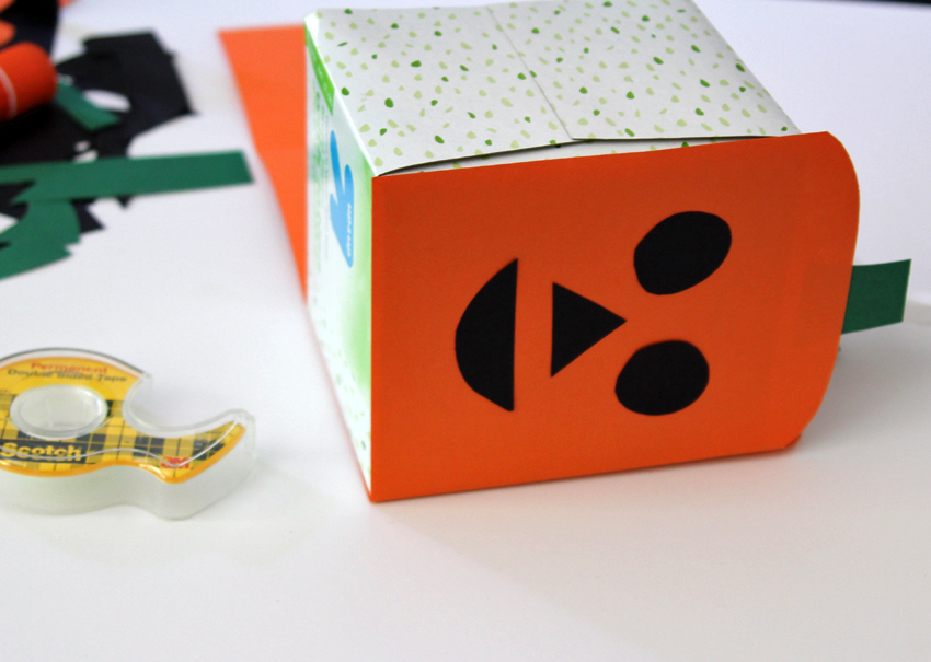 Jacko'Lantern Tissue Box Craft Make and Takes