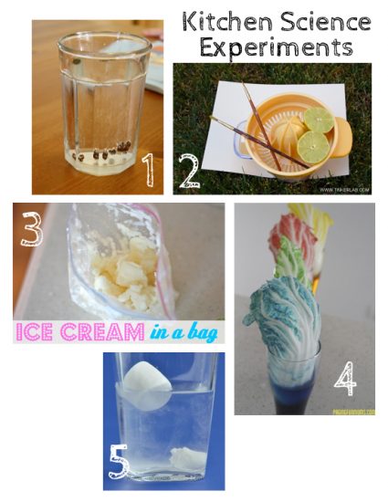 10 Kitchen Science Experiments for Kids | Make and Takes