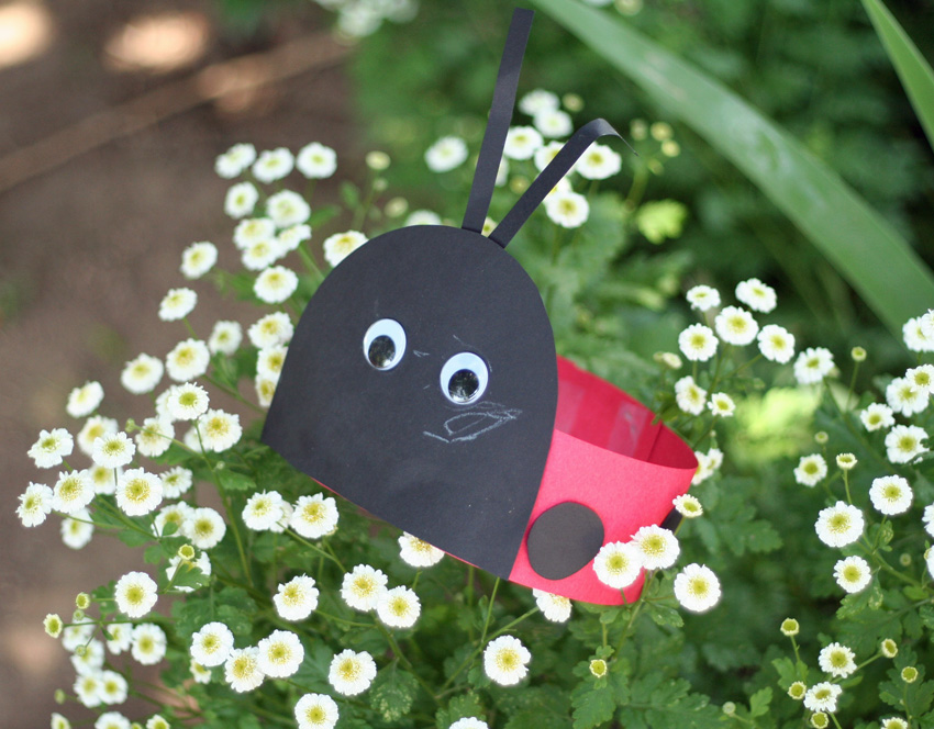 Ladybug Hat Craft for Toddlers Make and Takes