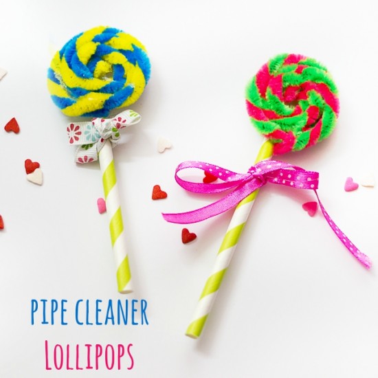 Pipe Cleaner Lollipops Make and Takes