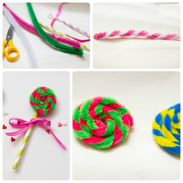 Pipe Cleaner Lollipops Make and Takes