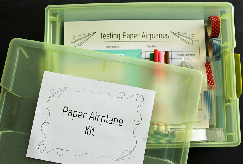 Paper Airplane Kit - Fun Gift for Kids! - Make and Takes