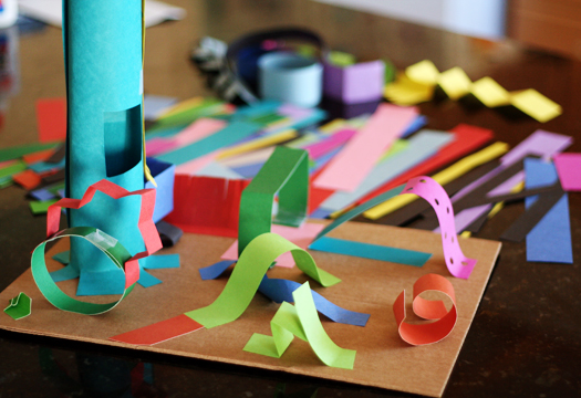 Creating 3 D Paper Sculptures With Kids Make And Takes