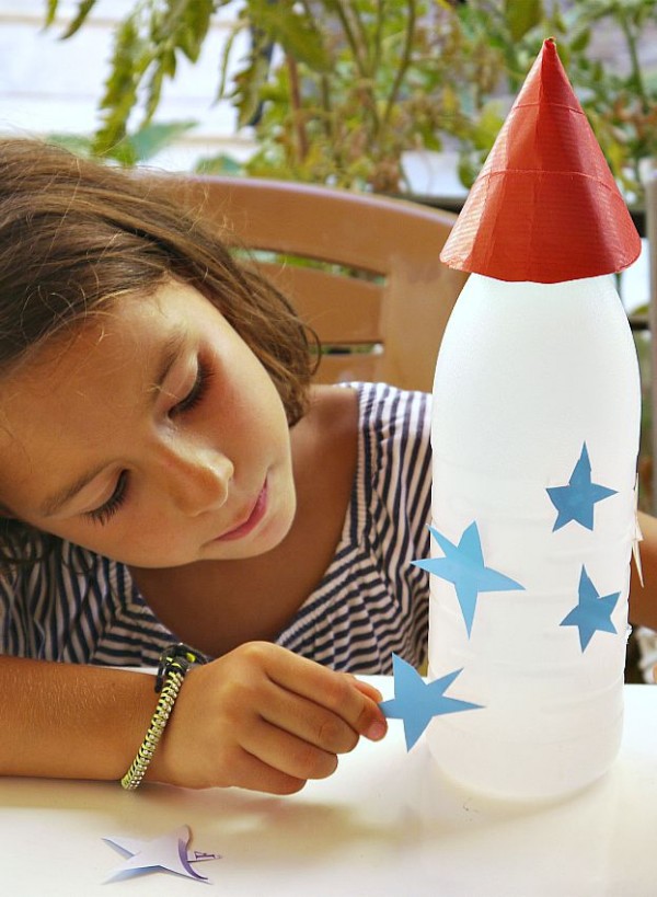 Pencil Holder Rocket Make and Takes