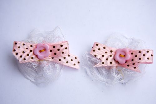 Baby Hair Barrettes Tutorial - Make and Takes