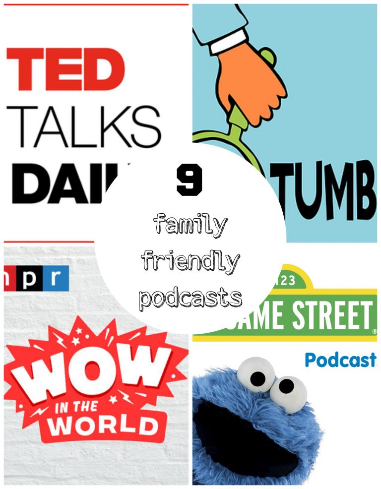 9 NOW Ideas: Family Friendly Podcasts - Make And Takes