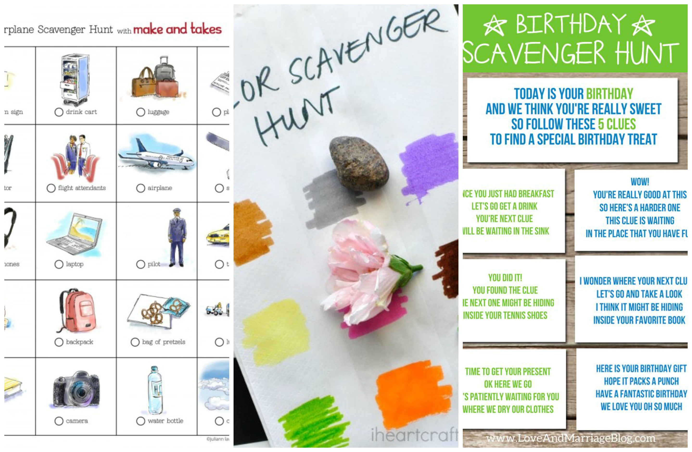 9 Now Ideas Scavenger Hunt Ideas For Kids Make And Takes