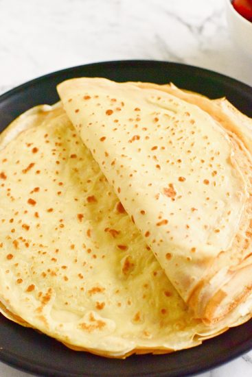 Simple Crepes Recipe - Make and Takes