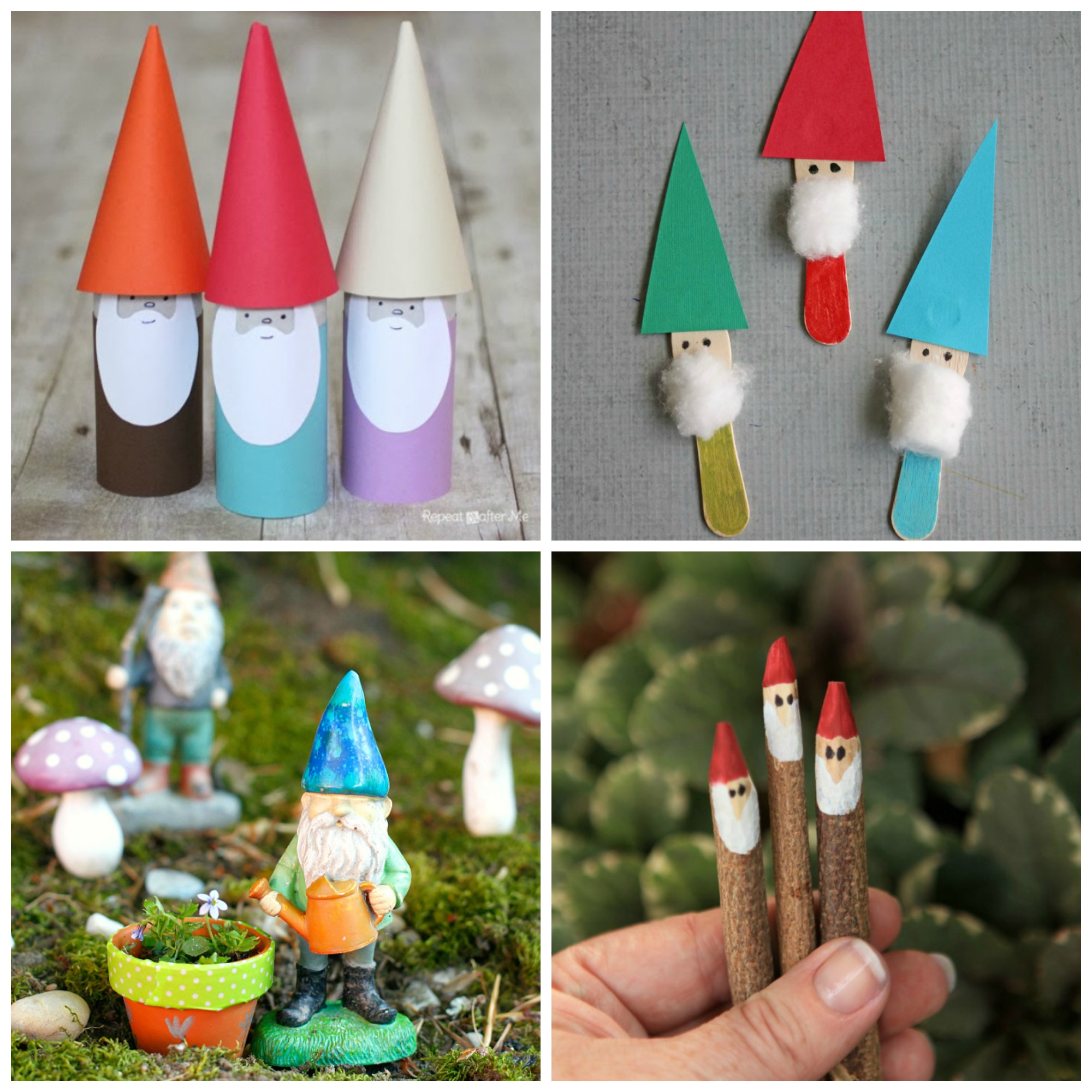 13 Mischievous Garden Gnomes Ready to Craft | Make and Takes